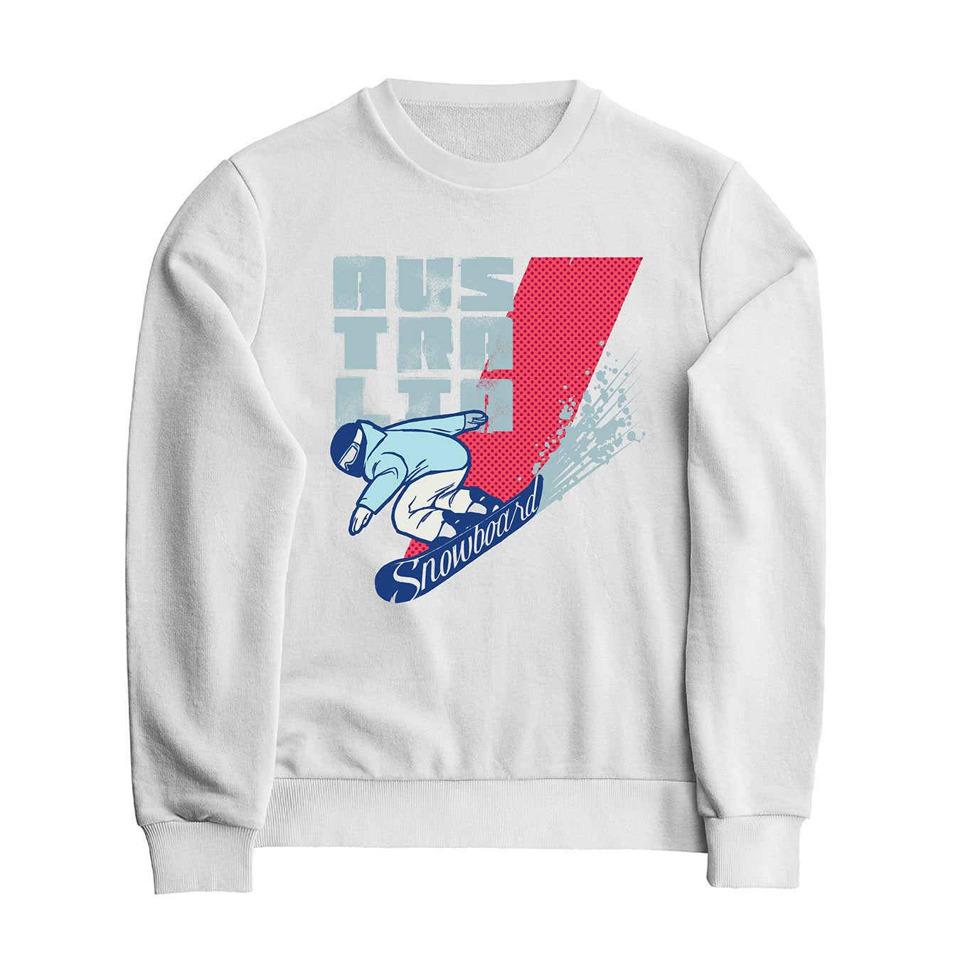 Snowboard Australia - Classic Crewneck Sweatshirt