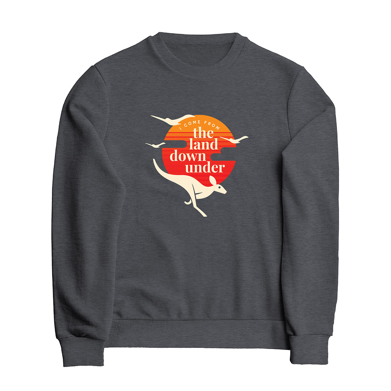 The Land Down Under - Classic Women's Crewneck Sweatshirt