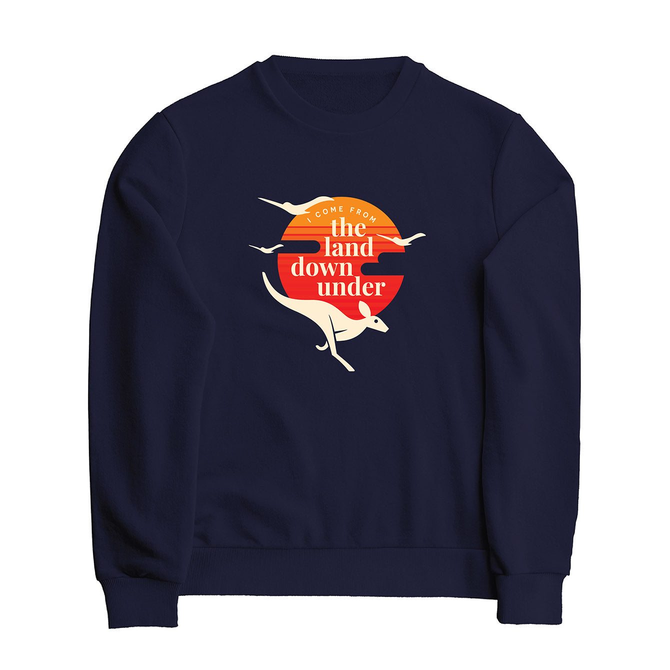 The Land Down Under - Classic Women's Crewneck Sweatshirt