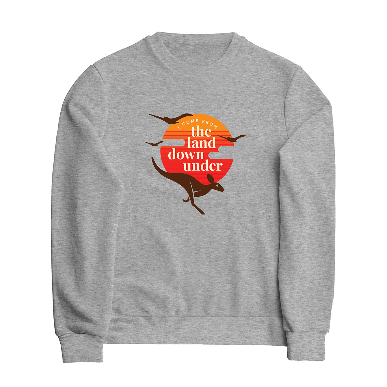 The Land Down Under - Classic Women's Crewneck Sweatshirt