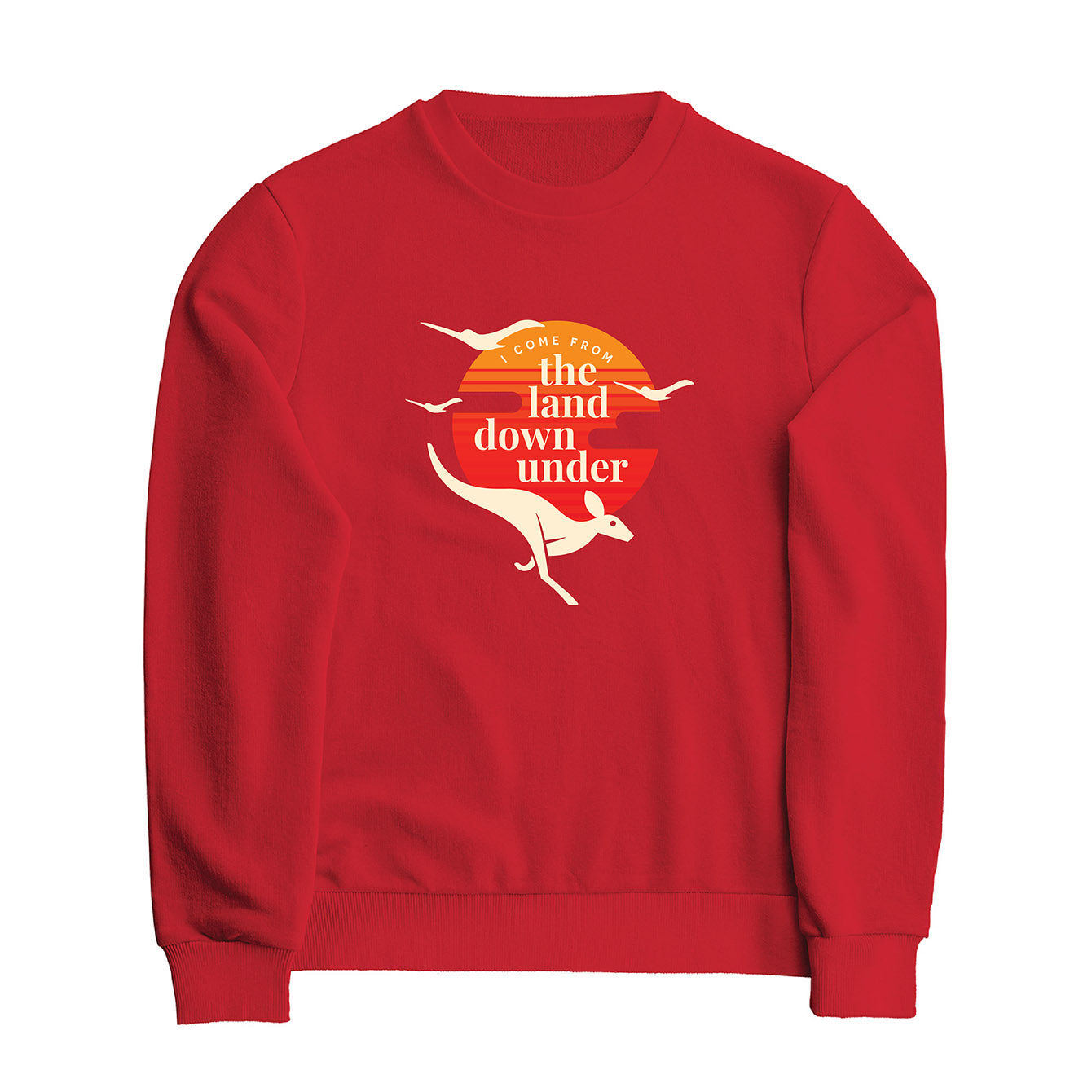 The Land Down Under - Classic Women's Crewneck Sweatshirt