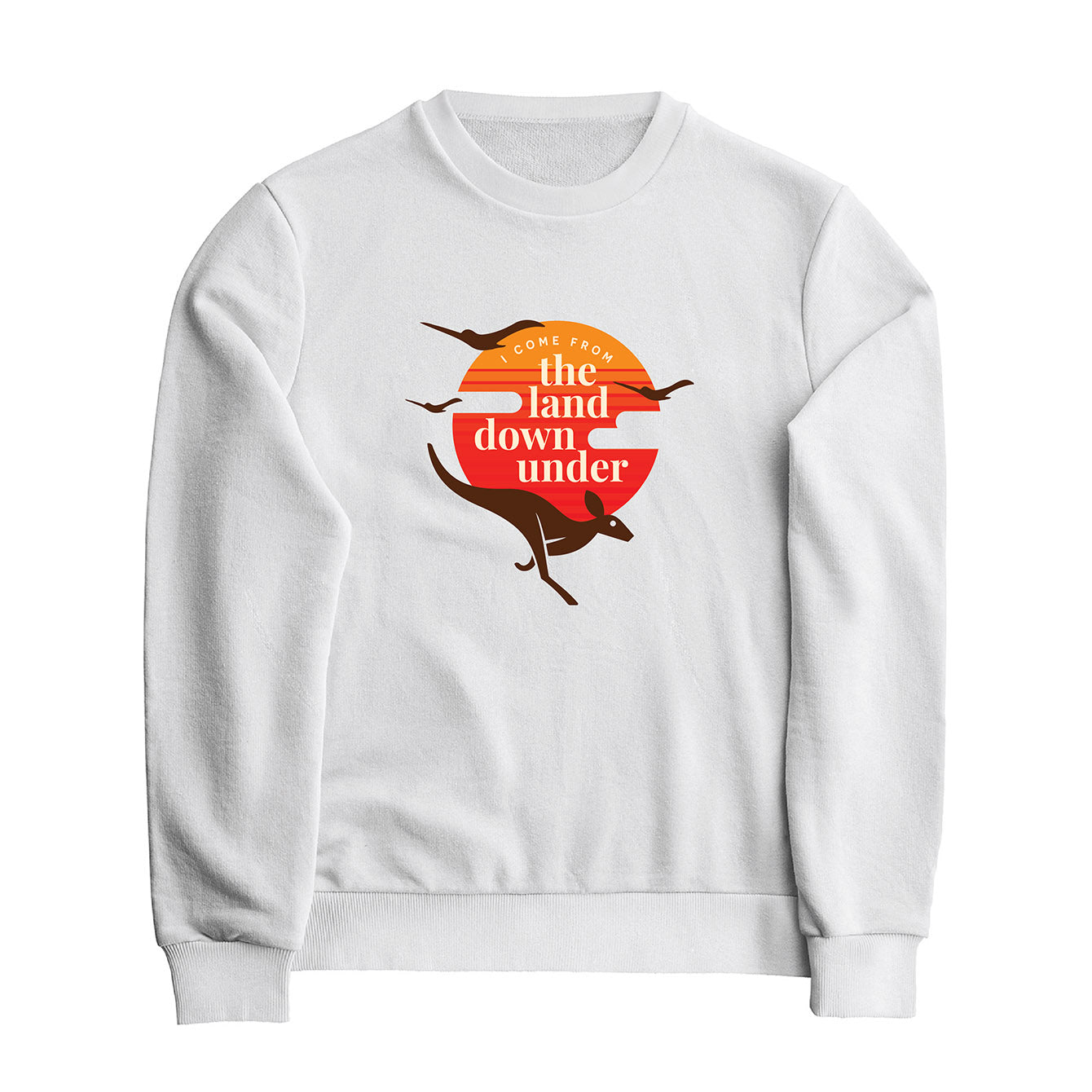 The Land Down Under - Classic Women's Crewneck Sweatshirt