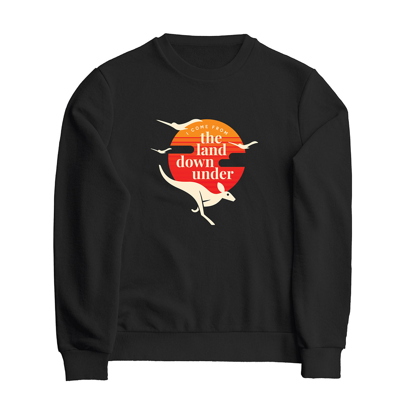 The Land Down Under - Classic Women's Crewneck Sweatshirt