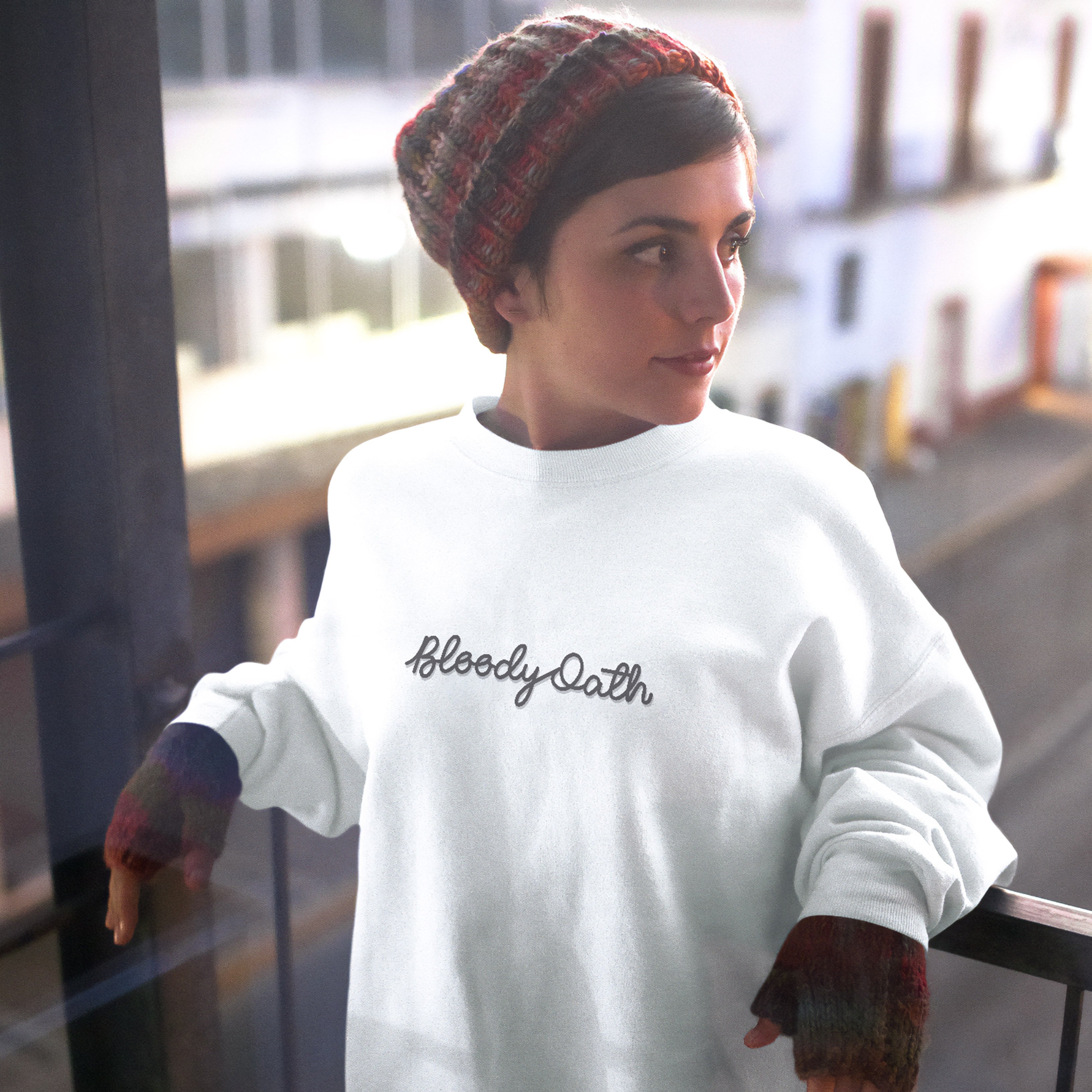 Bloody Oath - Classic Women's Crewneck Sweatshirt