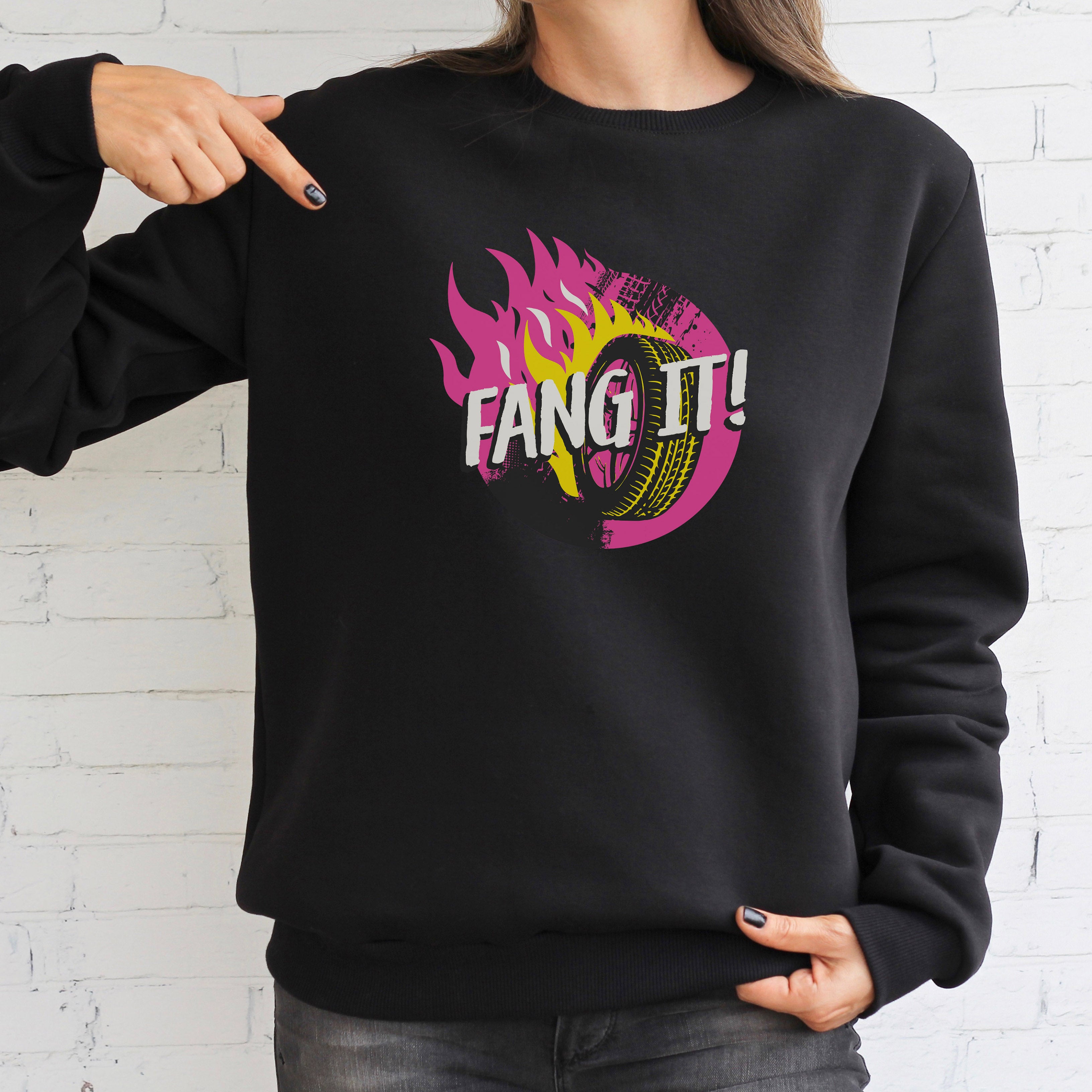 Fang it! - Classic Women's Crewneck Sweatshirt