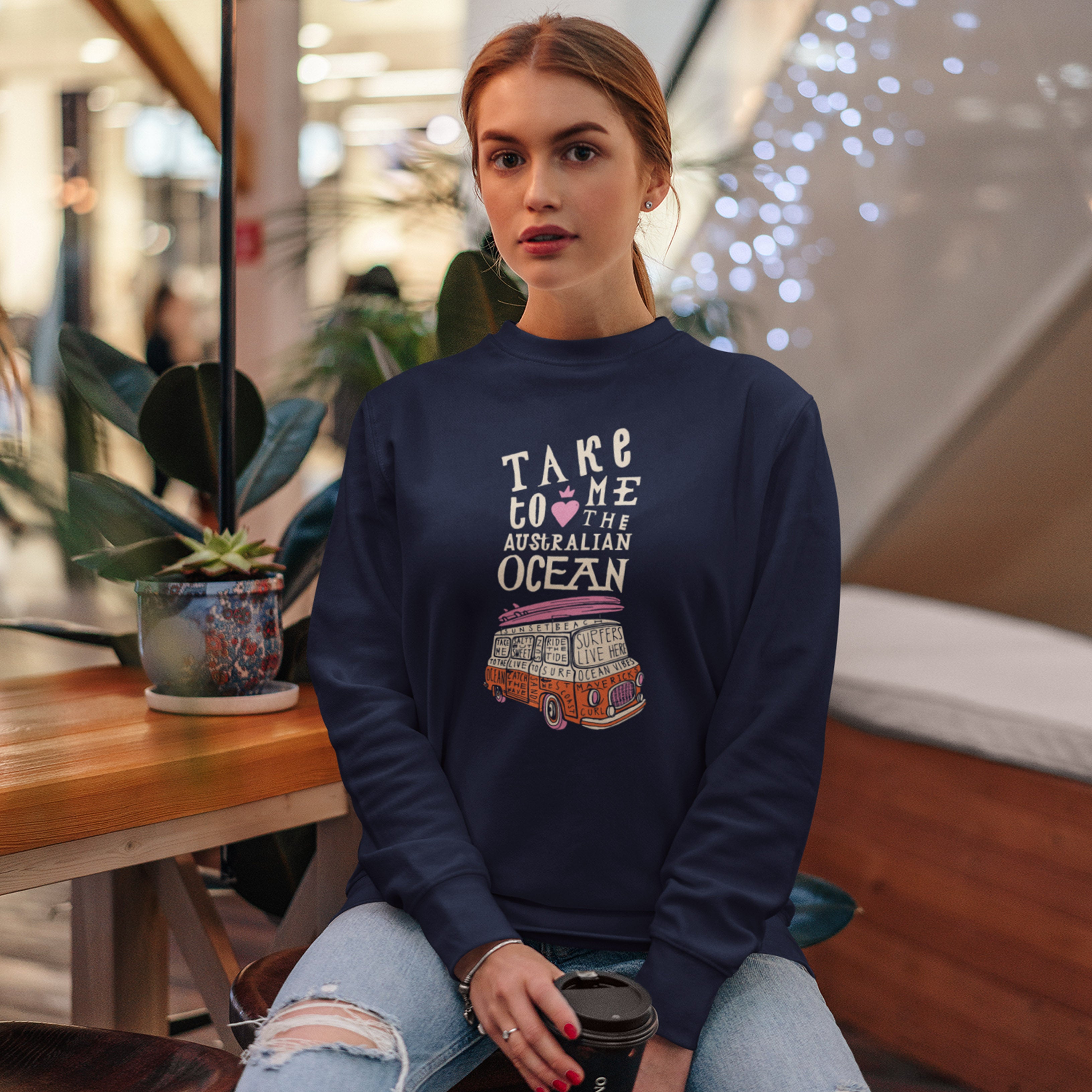 Take me to the Australian ocean - Classic Women's Crewneck Sweatshirt