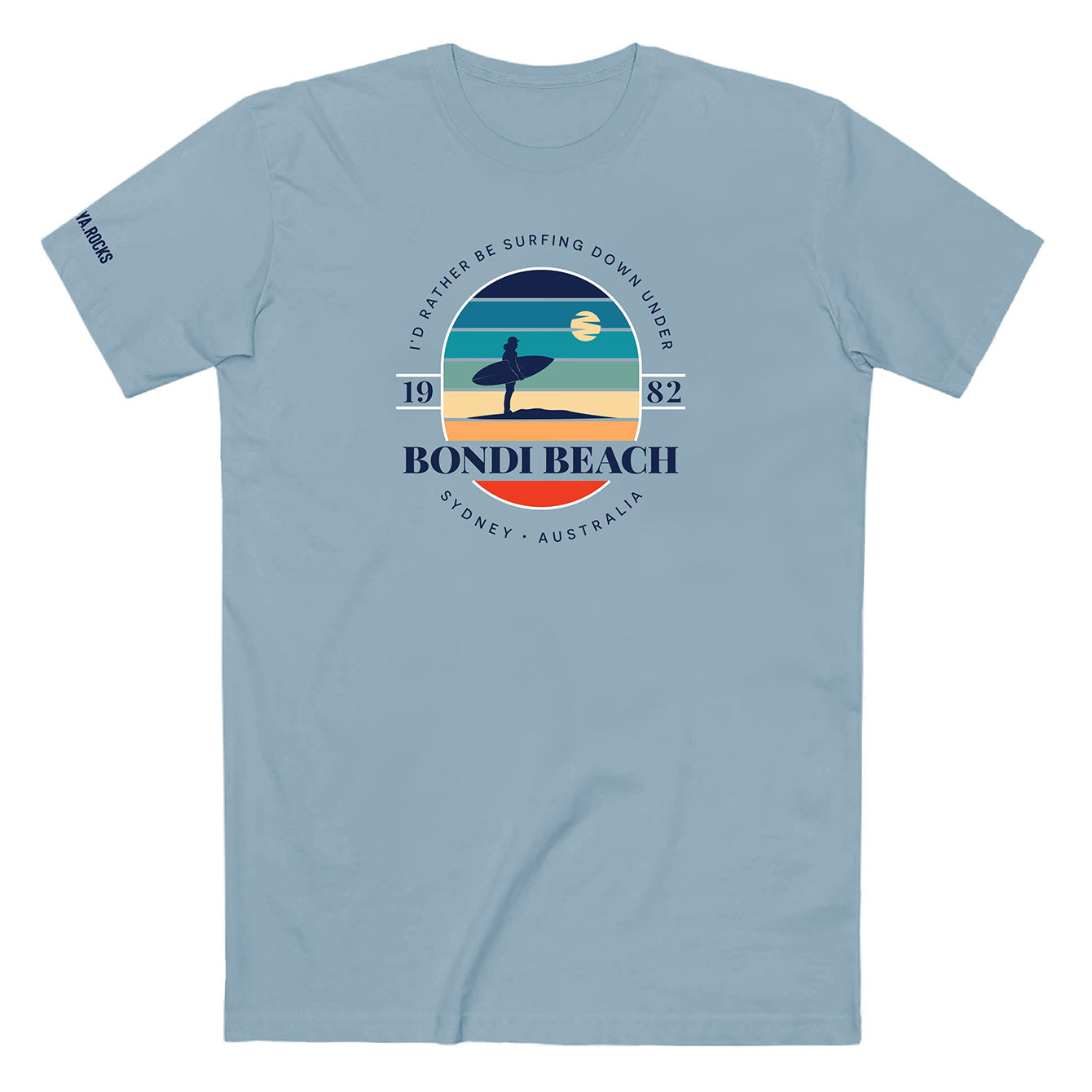 Bondi Beach - Heavyweight Crewneck T-shirt