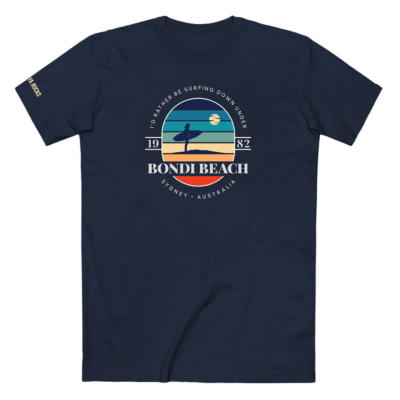 Bondi Beach - Heavyweight Crewneck T-shirt