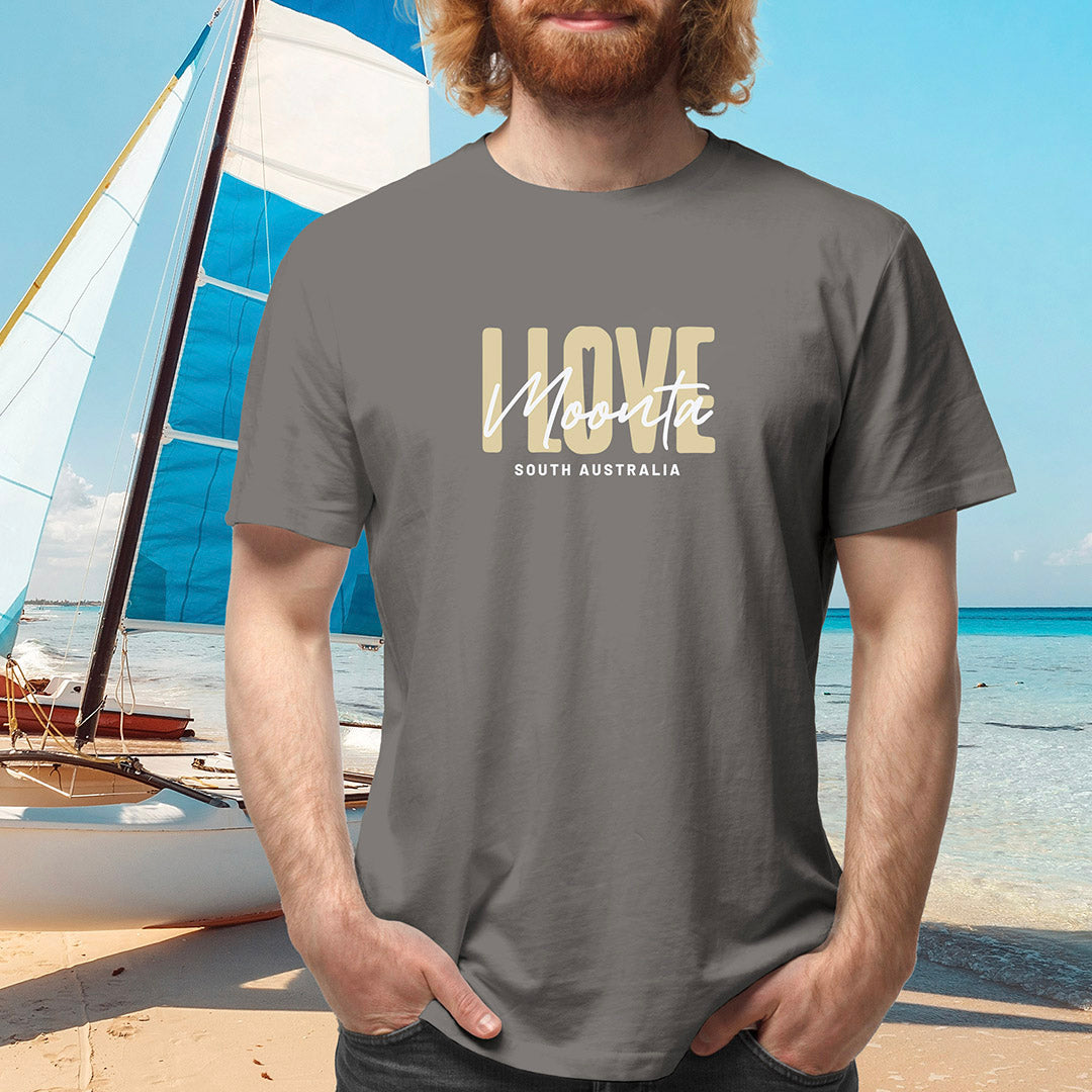 I love Moonta - Premium Crewneck T-shirt