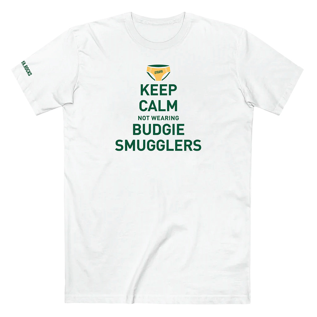 Keep Calm Budgie Smugglers - Heavyweight Crewneck T-shirt