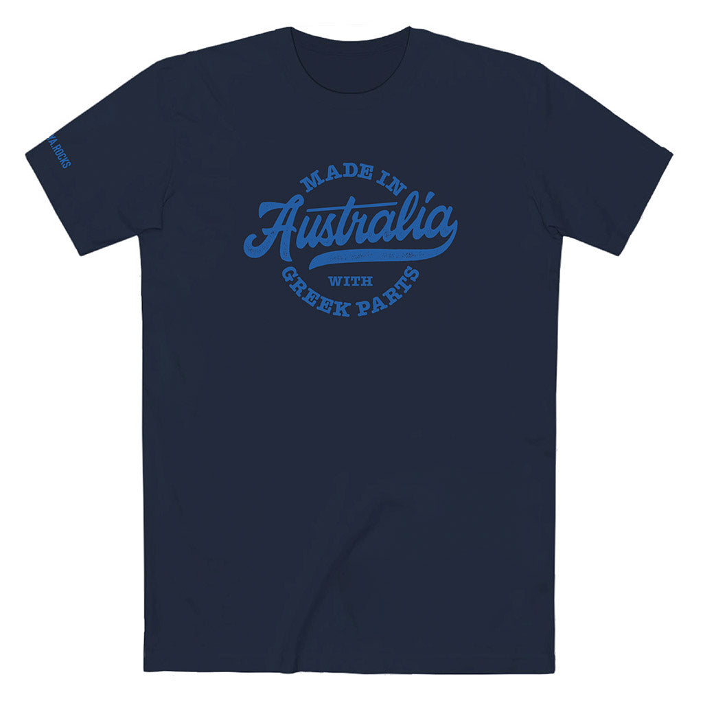 Made in Australia [Greek] - Premium Crewneck T-shirt