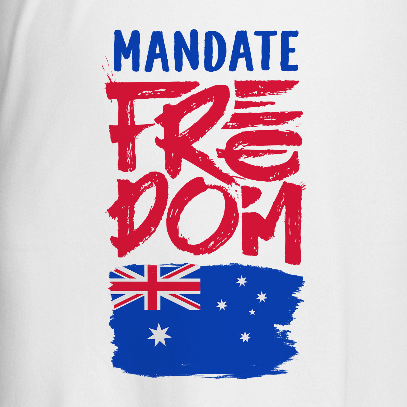 Mandate Freedom - Premium Womens Crewneck T-shirt