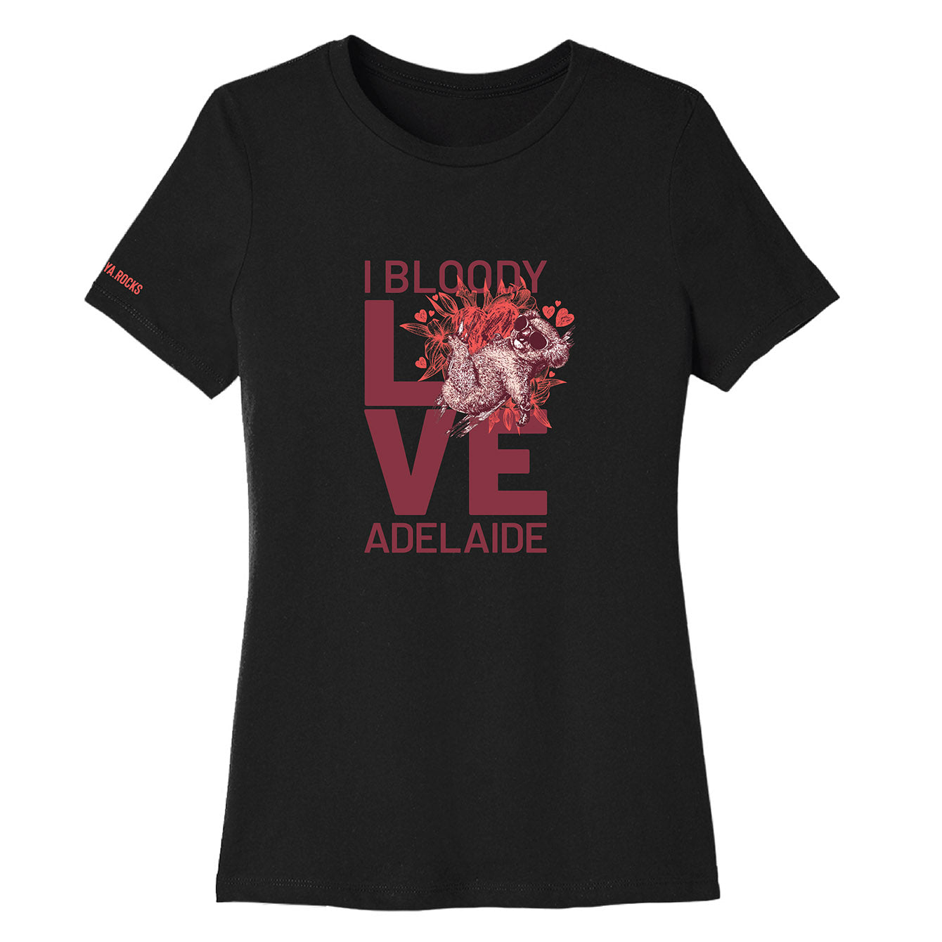 I bloody love Adelaide - Premium Womens Crewneck T-shirt