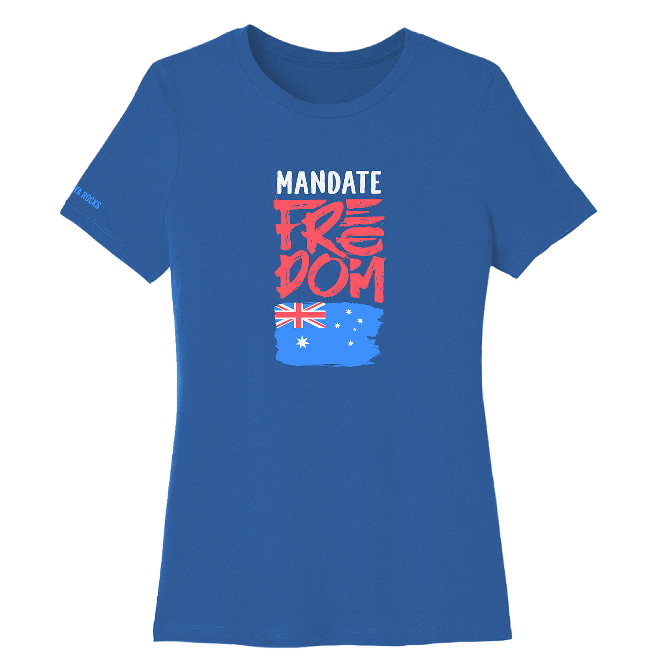 Mandate Freedom - Premium Womens Crewneck T-shirt