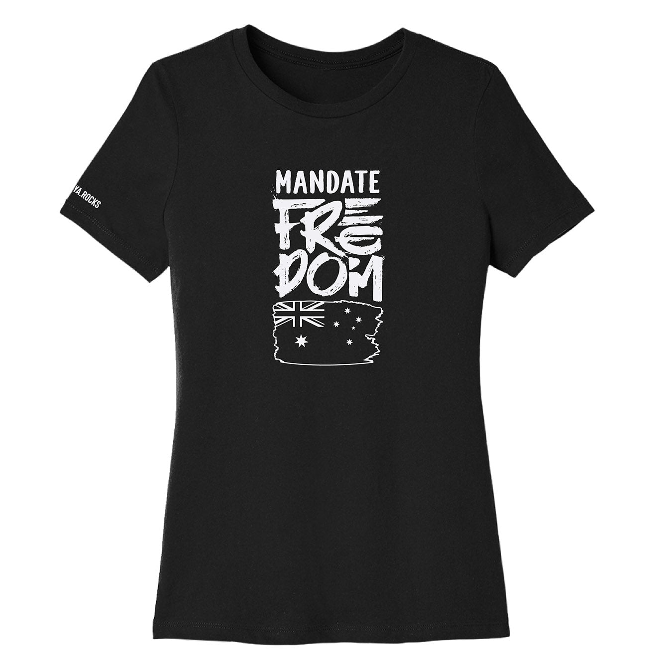 Mandate Freedom - Premium Womens Crewneck T-shirt