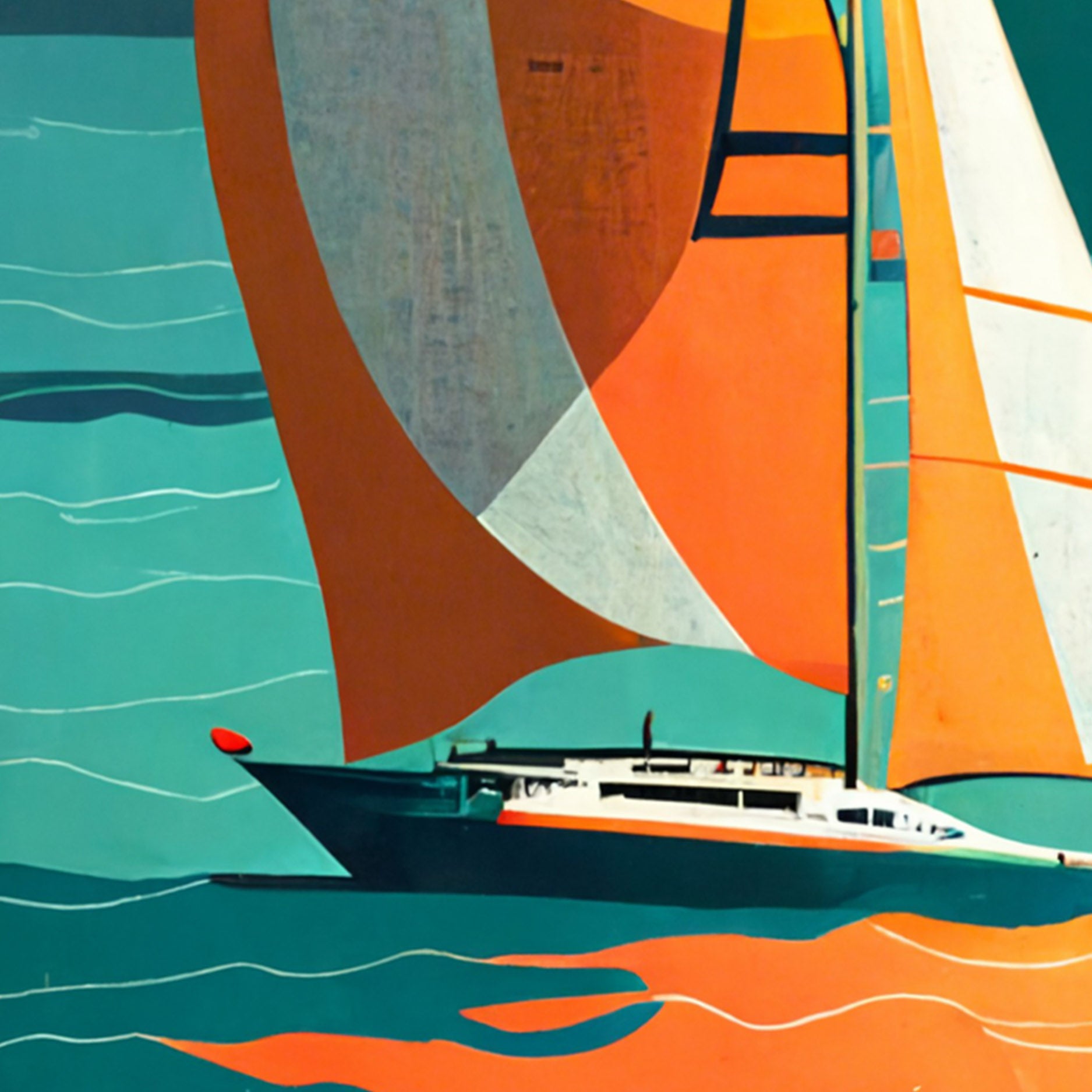 Sydney Sailing - A2 Premium Matte Poster