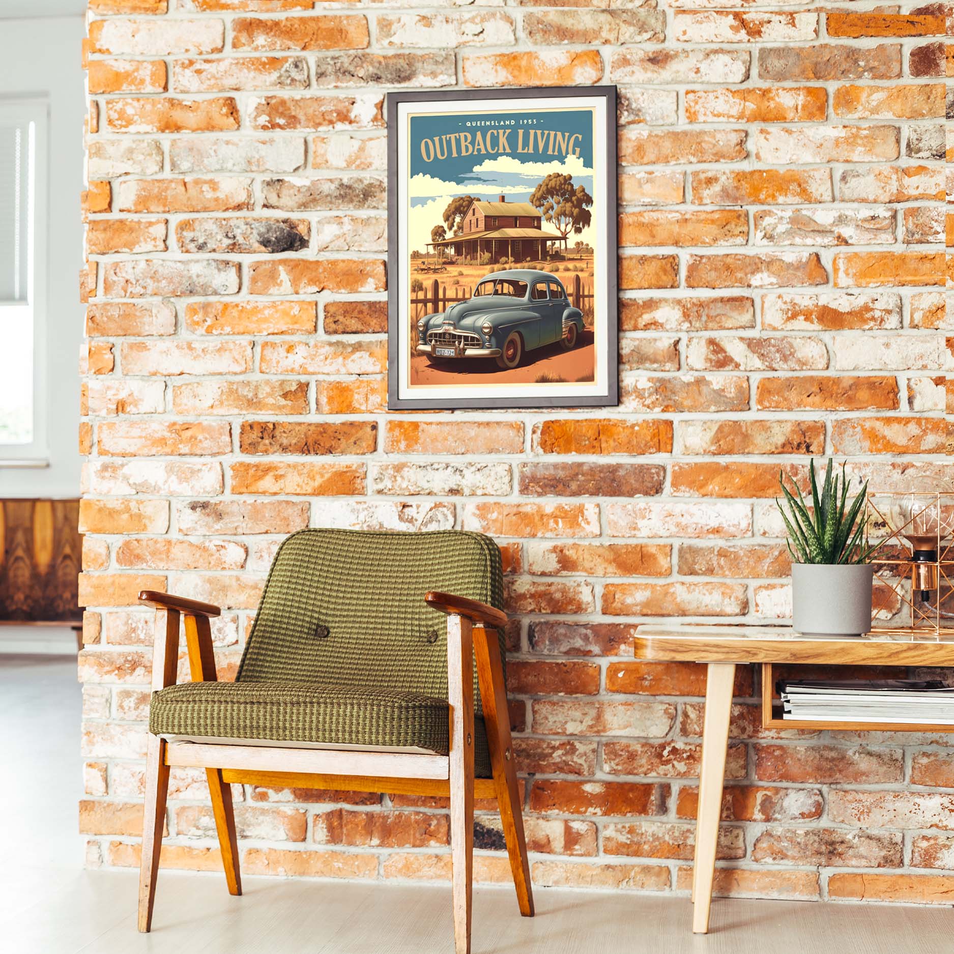 Outback Living - A2 Premium Matte Poster