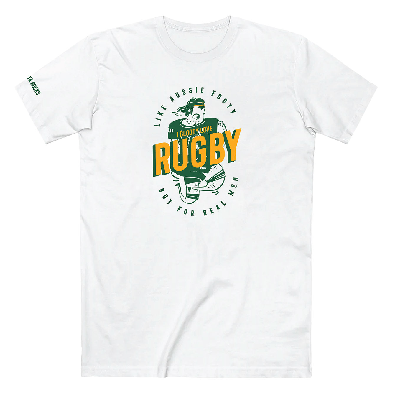 I bloody love Rugby - Heavyweight Crewneck T-shirt