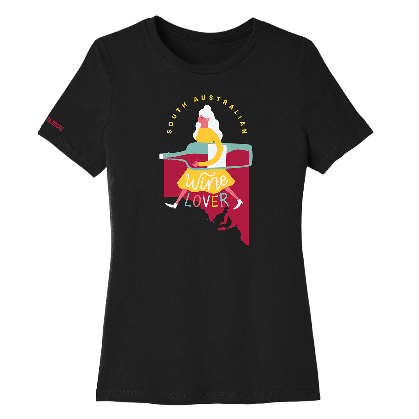 South Australian Wine Lover - Premium Womens Crewneck T-shirt