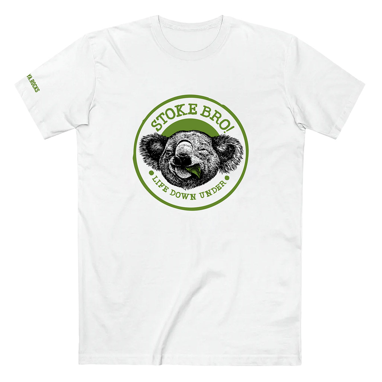 Stoked Koala - Premium Crewneck T-shirt