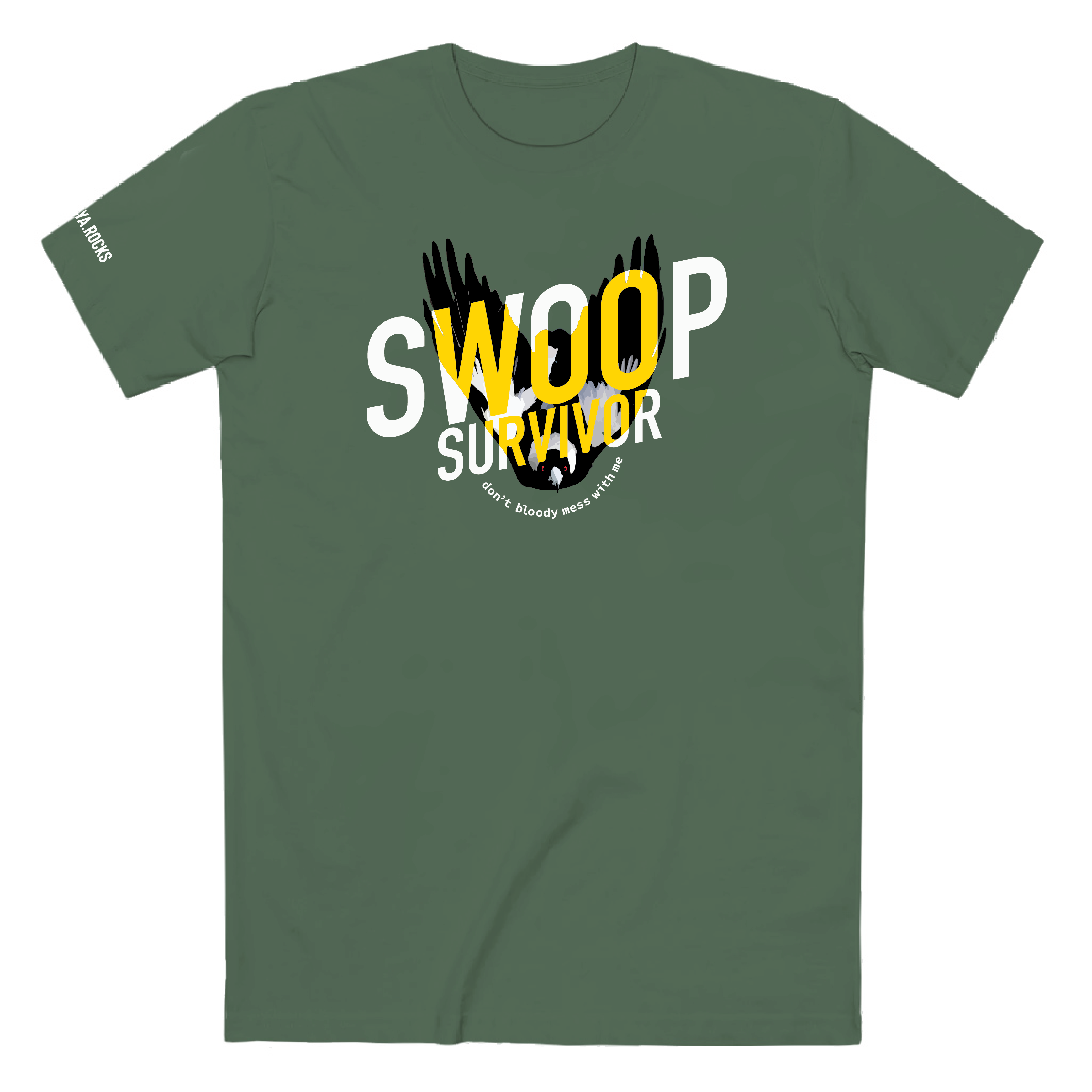 Swoop Survivor - Heavyweight Crewneck T-shirt