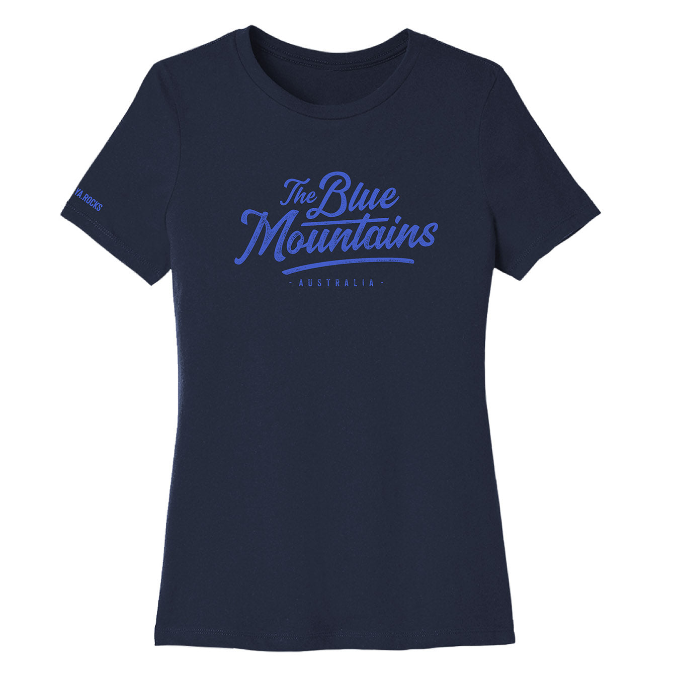 The Blue Mountains - Premium Womens Crewneck T-shirt