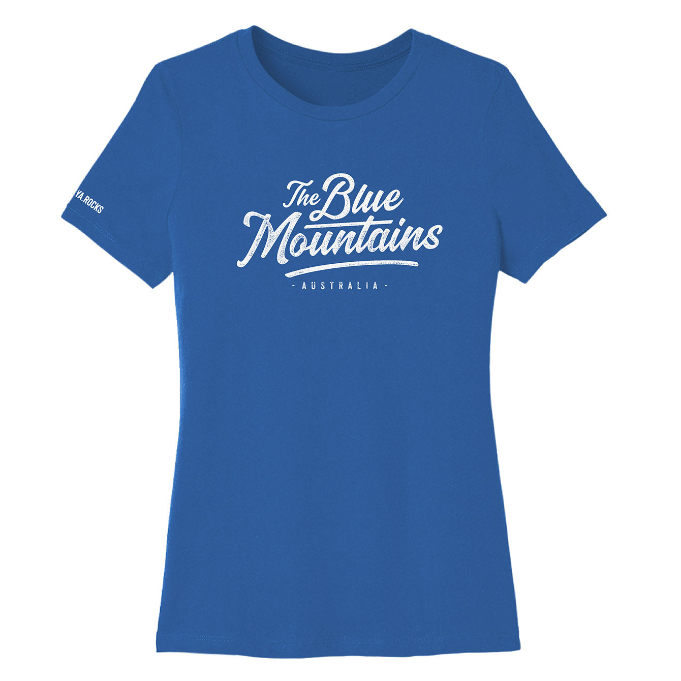 The Blue Mountains - Premium Womens Crewneck T-shirt