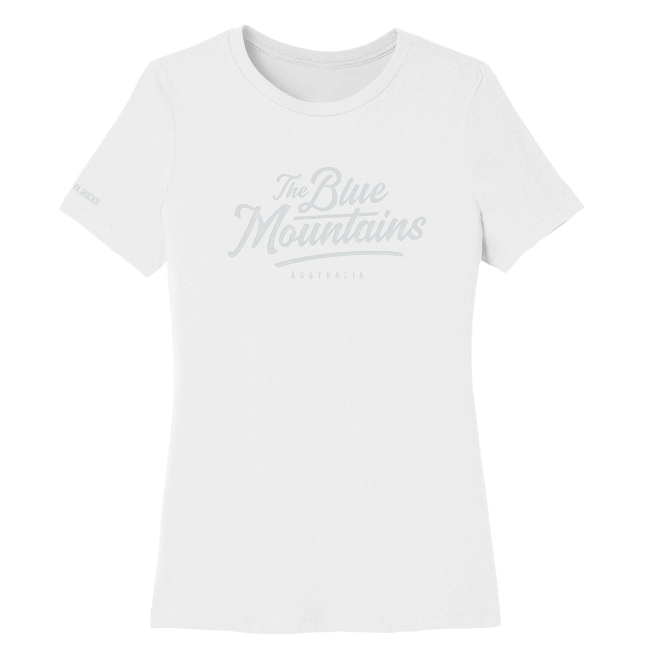 The Blue Mountains - Premium Womens Crewneck T-shirt