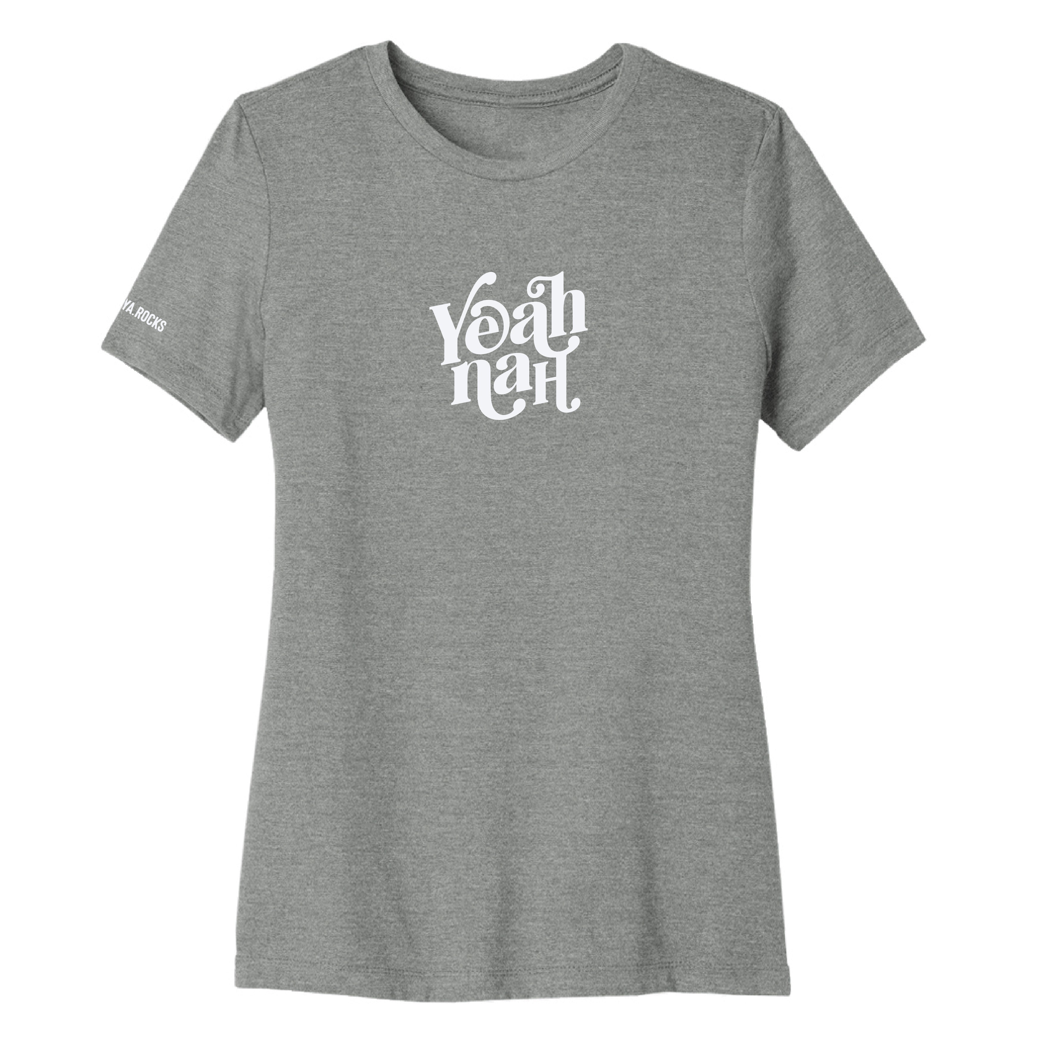 Yeah Nah - Premium Womens Crewneck T-shirt